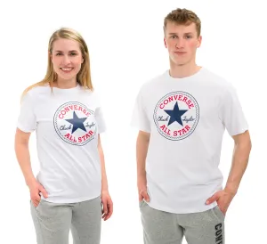 Converse STANDARD FIT CENTER FRONT CHUCK PATCH CORE TEE Unisex Shirt, weiß, größe XXL