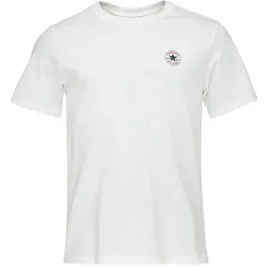 Converse CHUCK PATCH INFILL TEE Damenshirt, weiß, größe S #1416972