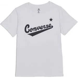 Converse SCRIPTED WORDMARK TEE Damenshirt, weiß, größe XS