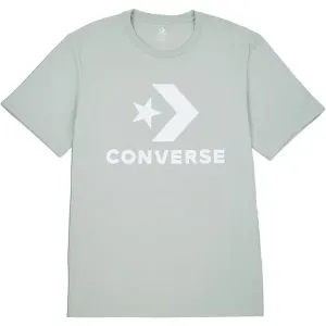 Converse STANDARD FIT CENTER FRONT LARGE LOGO STAR CHEV SS TEE Unisex Shirt, hellgrün, größe M