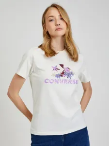 Converse STAR CHEVRON ABSTRACT FLOWERS TEE Damenshirt, rosa, größe L