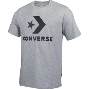 Converse STAR CHEVRON TEE Herren Shirt, grau, größe M