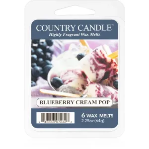 Country Candle Blueberry Cream Pop duftwachs für aromalampe 64 g