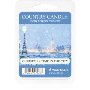 Country Candle Christmas Time In The City duftwachs für aromalampe 64 g