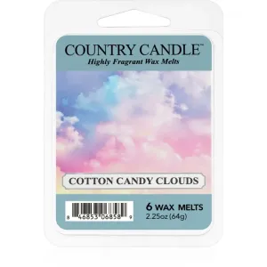 Country Candle Cotton Candy Clouds duftwachs für aromalampe 64 g
