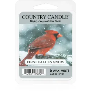 Country Candle First Fallen Snow duftwachs für aromalampe 64 g