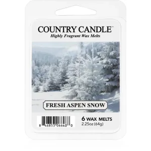 Country Candle Fresh Aspen Snow duftwachs für aromalampe 64 g