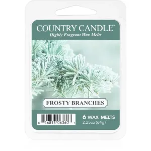 Country Candle Frosty Branches duftwachs für aromalampe 64 g