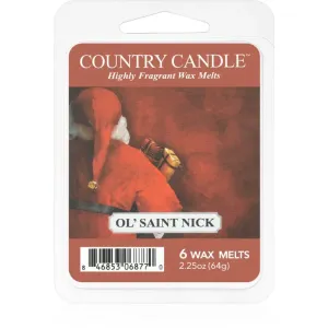 Country Candle Ol'Saint Nick duftwachs für aromalampe 64 g
