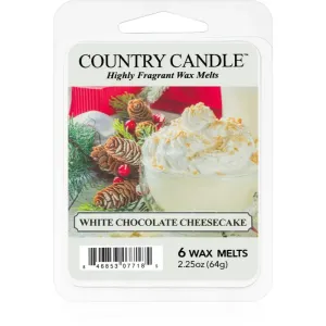 Country Candle White Chocolate Cheesecake duftwachs für aromalampe 64 g