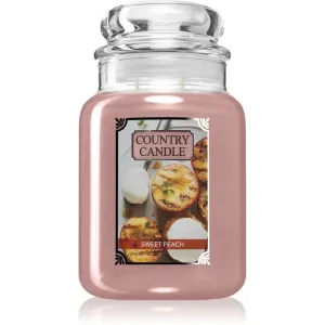 Country Candle Sweet Peach Duftkerze 680 g