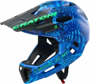 Cratoni C-Maniac 2.0 MX Blue/Green Matt M/L 2022