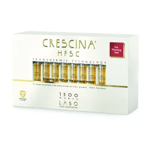 Crescina Haarwachstumspflege für Frauen Transdermic Stuffe 1300 (fortgeschrittenes Stadium) 20 x 3,5 ml