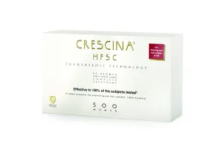 Crescina Transdermic 500 Re-Growth and Anti-Hair Loss Pflege zur Förderung des Haarwachstums und gegen Haarausfall für Damen 20x3,5 ml
