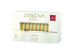 Crescina Haarwuchspflege für Männer Transdermic Stuffe 1300 (fortgeschrittener Grad) 20 x 3,5 ml