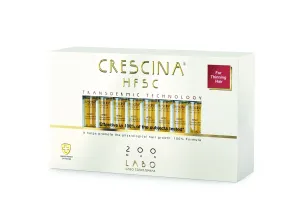 Crescina Transdermic 200 Re-Growth Pflege zur Förderung des Haarwachstums für Herren 20x3,5 ml