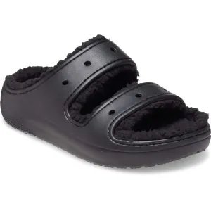 Crocs CLASSIC COZZZY SANDAL Unisex Sandalen, schwarz, größe 42/43
