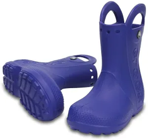 Crocs Kids' Handle It Rain Boot Cerulean Blue 33-34