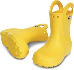 Crocs HANDLE IT RAIN BOOT KIDS Kinderstiefel, gelb, größe 25/26