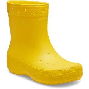 Crocs CLASSIC RAIN BOOT Damen Stiefel, gelb, größe 37/38