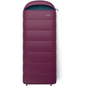 Crossroad KATMAI 200 Schlafsack, violett, größe 200 cm - linker Reißverschluss