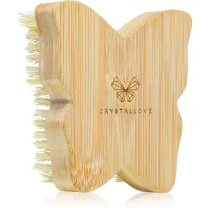 Crystallove Bamboo Butterfly Agave Body Brush die Massagebürste für den Körper 1 St