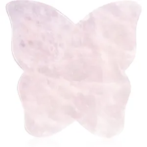 Crystallove Rose Quartz Butterfly Gua Sha Massage Hilfsmittel