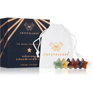 Crystallove Energy Crystals The Seven Chakra Stars Massage Hilfsmittel 7 St