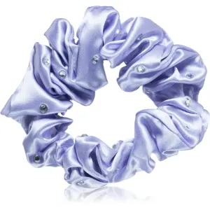 Crystallove Crystalized Silk Scrunchie Haargummi aus Seide Farbe Lilac 1 St