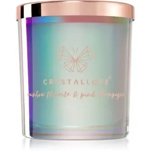 Crystallove Crystalized Scented Candle Rainbow Fluorite Duftkerze 220 g