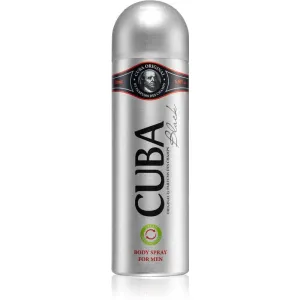 Cuba Black Deodorant Spray für Herren 200 ml