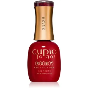 Cupio To Go! Ruby Gel Nagellack für UV/LED Lampe Farbton Passion 15 ml