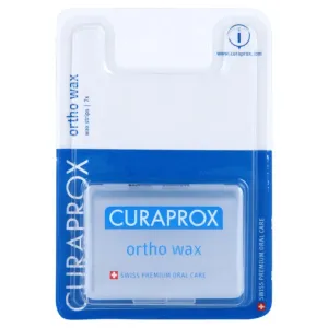 Curaprox Ortho Wax kieferorthopädisches Wachs für Zahnklammern 7 St