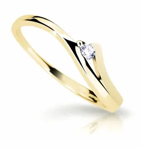 Cutie Diamonds Charmanter Ring aus Gelbgold mit Brillanten 00-x-1 52 mm