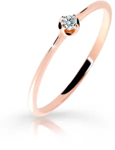 Cutie Diamonds Feiner Ring aus Roségold mit Diamanten 2931-00-X-4 53 mm
