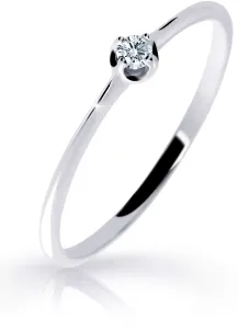 Cutie Diamonds Feiner Ring aus Weißgold mit Diamanten 2931-00-X-2 56 mm