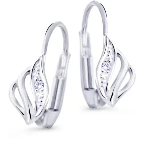 Cutie Diamonds Luxuriöse Ohrringe aus Weißgold mit Brillanten 55-00-X-2