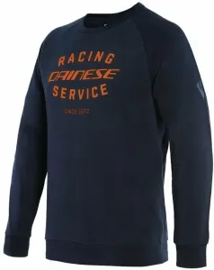 Dainese Paddock Sweatshirt Black Iris/Flame Orange M Sweatshirt