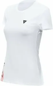 Dainese T-Shirt Logo Lady White/Black XS Angelshirt