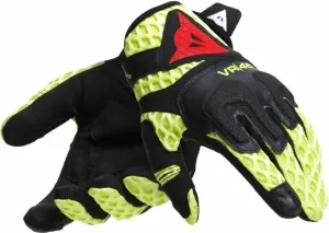 Dainese VR46 Talent Gloves Black/Fluo Yellow/Fluo Red S Motorradhandschuhe