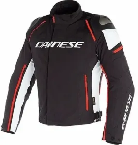 Dainese Racing 3 D-Dry Black/White/Fluo Red 46 Textiljacke