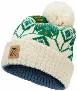 Dale of Norway Vilja Unisex Wool Hat Off White/Bright Green/Blue Shadow UNI Ski Mütze
