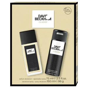 David Beckham Classic - Deo mit Zerstäuber 75 ml + Deo-Spray 150 ml