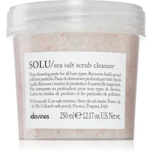 Davines Essential Haircare SOLU Sea Salt Scrub Cleanser Reinigungspeeling für alle Haartypen 250 ml