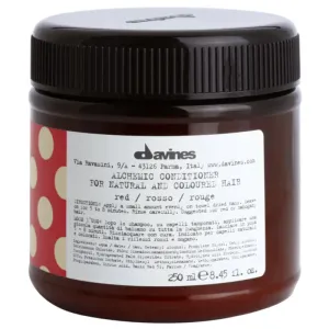 Davines Alchemic Conditioner Red feuchtigkeitsspendender Conditioner für eine leuchtendere Haarfarbe 250 ml