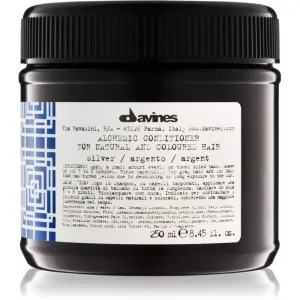 Davines Alchemic Conditioner Silver feuchtigkeitsspendender Conditioner für eine leuchtendere Haarfarbe 250 ml