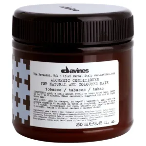 Davines Alchemic Conditioner Tobacco feuchtigkeitsspendender Conditioner für eine leuchtendere Haarfarbe 250 ml