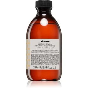 Davines Alchemic Shampoo Golden Shampoo für gefärbtes Haar 280 ml