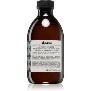 Davines Alchemic Shampoo Tobacco hydratisierendes Shampoo für eine leuchtendere Haarfarbe 280 ml