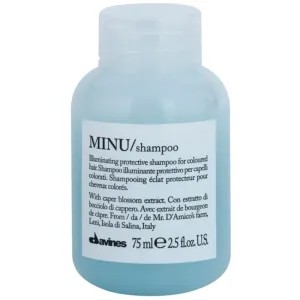 Davines Essential Haircare Minu Shampoo schützendes Shampoo für gefärbtes Haar 75 ml